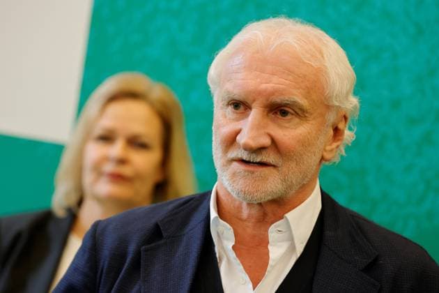 Federal Minister of the Interior Nancy Faeser, DFP Sports Director Rudi Völler, Germany, Berlin, 100-day countdown event to UEFA EURO 2024