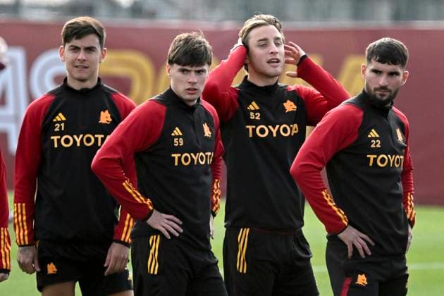 Football, EL, AS Roma, Press conference