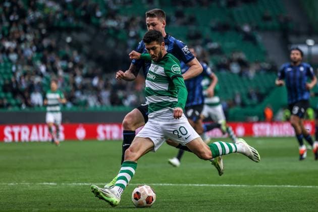 Lisbon Portugal, March 6th 2024: Paulinho (20 Sporting CP) in action during the UEFA Europa League game between Sporting CP vs Atalanta BC at Jose Alvalade Stadium in Lisbon, Portugal (Joao Bravo SPP) Copyright: xJoaoxBravoxx xSPPx spp-en-JoBr-JBF-7644