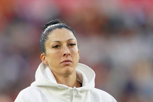 Sevilla, Spain, February 28th 2024: Jennifer Hermoso (10 Spain) during the national anthem prior to the UEFA Womens Nations League Final 2024 football match between Spain and France at Estadio Olimpico de Sevilla in Sevilla, Spain. (Daniela Porcelli SPP) Copyright: xDanielaxPorcellix xSPPx spp-en-DaPoSp-20240228-DP103668