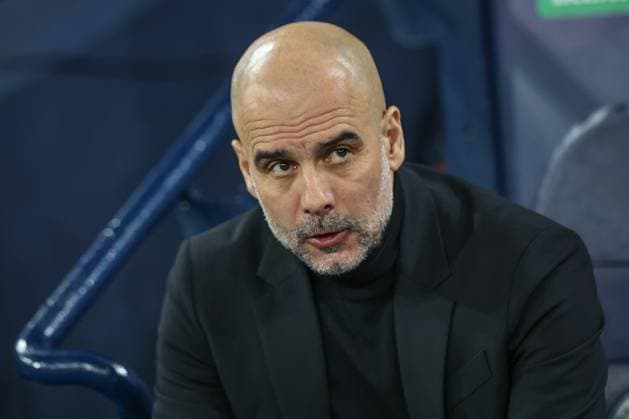 UEFA Champions League Manchester City v F.C. Copenhagen Pep Guardiola manager of Manchester City during the UEFA Champions League match Manchester City vs F.C. Copenhagen at Etihad Stadium, Manchester, United Kingdom, 6th March 2024 (Photo by Mark Cosgrove News Images) Manchester Etihad Stadium Manchester United, ManU Kingdom Copyright: xMarkxCosgrove NewsxImagesx