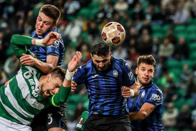 Lisbon Portugal, March 6th 2024: Sead Kolasinac (23 Atalanta BC) in action during the UEFA Europa League game between Sporting CP vs Atalanta BC at Jose Alvalade Stadium in Lisbon, Portugal (Joao Bravo SPP) Copyright: xJoaoxBravoxx xSPPx spp-en-JoBr-JBF-8153