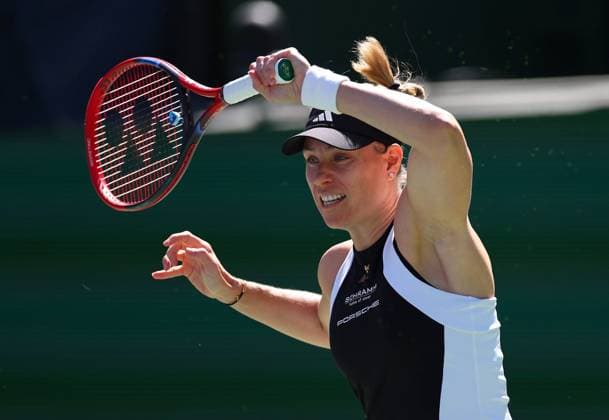 Angelique Kerber of Germany in action BNP Paribas Open, Tennis, Day 1, Indian Wells Tennis Garden, California, USA - 06 Mar 2024  Copyright: xEllaxLing Shutterstockx 14378714j