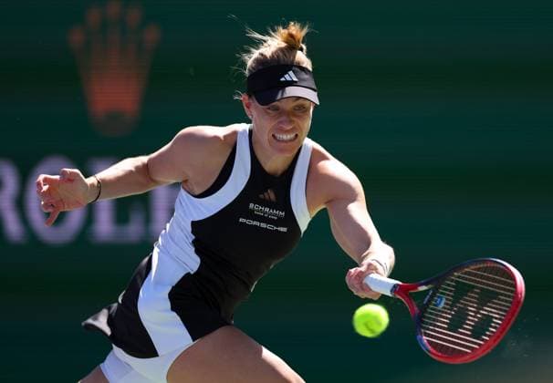 Angelique Kerber of Germany in action BNP Paribas Open, Tennis, Day 1, Indian Wells Tennis Garden, California, USA - 06 Mar 2024  Copyright: xEllaxLing Shutterstockx 14378714k