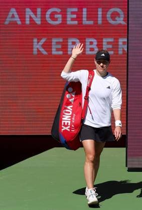 Angelique Kerber of Germany in action BNP Paribas Open, Tennis, Day 1, Indian Wells Tennis Garden, California, USA - 06 Mar 2024  Copyright: xEllaxLing Shutterstockx 14378714l