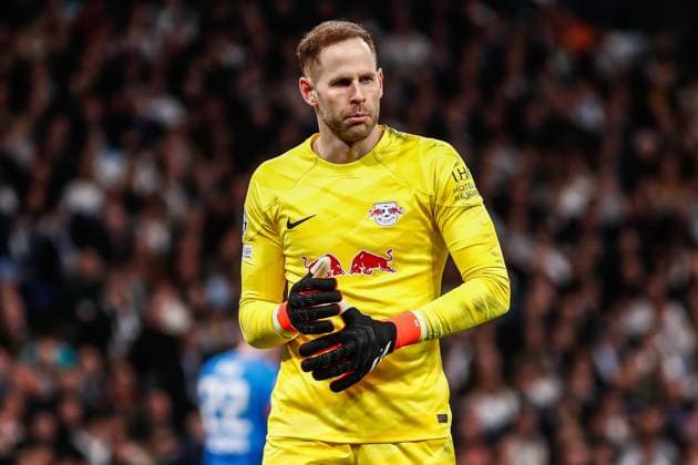 March 6, 2024: Peter Gulacsi of RB Leipzig looks on during the UEFA CHampions League, Round of 16, football match played between Real Madrid and RB Leipzig at Santiago Bernabeu stadium on March 06, 2024, in Madrid, Spain. - ZUMAa181 20240306_zaa_a181_079 Copyright: xIrinaxR.xHipolitox