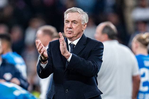 Carlo Ancelotti Real Madrid, Head Coach Real Madrid vs RB Leipzig, Football, UEFA Champions League, Round of 16, 06 03 2024 Real Madrid vs RB Leipzig, Football, UEFA Champions League, Round of 16, 06 03 2024 Madrid Copyright: xEibner-Pressefoto BahhoxKarax EP_BKA