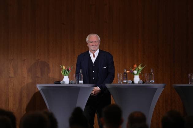 Berlin, Germany, 06 03 2024 Federal Ministry of the Interior 100-day countdown event to the 2024 European Football Championship Rudi Völler promotes the European Football Championship Copyright: xdtsxNachrichtenagenturx dts_32313