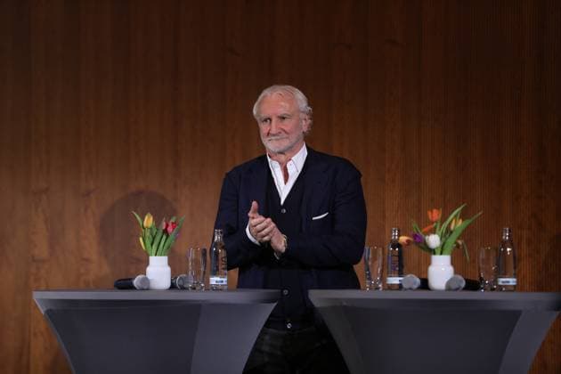Berlin, Germany, 06 03 2024 Federal Ministry of the Interior 100-day countdown event to the 2024 European Football Championship Rudi Völler promotes the European Football Championship Copyright: xdtsxNachrichtenagenturx dts_32323