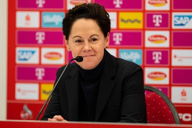 1 FC Köln, Press conference 07 03 2024 Nicole Bender Rummler Head of Womens and Girls Football 1 FC Köln, Press conference 07 03 2024 Copyright: xBEAUTIFULxSPORTS Buriakovx