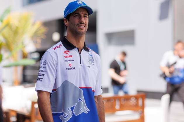 RICCIARDO Daniel (aus), Visa Cash App RB F1 Team VCARB 01, portrait during the Formula 1 STC Saudi Arabian Grand Prix 2024, 2nd round of the 2024 Formula One World Championship, WM, Weltmeisterschaft from March 7 to 9, 2024 on the Jeddah Corniche Circuit, in Jeddah, Saudi Arabia - F1 - SAUDI ARABIAN GRAND PRIX 2024 DPPI Panoramic  240307_R02_SAUDI__LF_0254