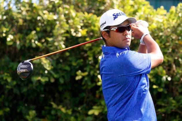 ORLANDO, FL - MARCH 07: PGA, Golf Herren golfer Hideki Matsuyama hits his tee shot on the 8th hole during the Arnold Palmer Invitational presented by MasterCard at the Arnold Palmer s Bay Hill Club & Lodge on March 7, 2024, in Orlando, Florida. (Photo by Brian Spurlock Icon Sportswire) GOLF: MAR 07 PGA Arnold Palmer Invitational presented by Mastercard EDITORIAL USE ONLY Icon24030910