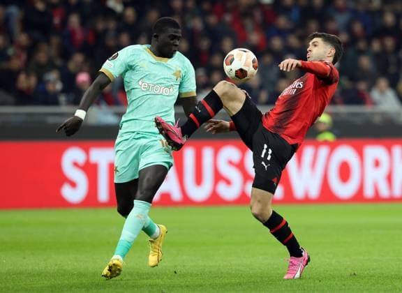 Football, EL, AC Milan v Slavia Prague