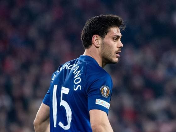 Konstantinos Mavropanos West Ham United, 15 , GER, SC Freiburg vs West Ham United, Football UEFA Europa League, Round of 16 first leg, 2023 2024 season, 07 03 2024 GER, SC Freiburg vs West Ham United, Football UEFA Europa League, Round of 16 first leg, 2023 2024 season, 07 03 2024 Freiburg Copyright: xEibner-Pressefoto Memmlerx EP_MMR