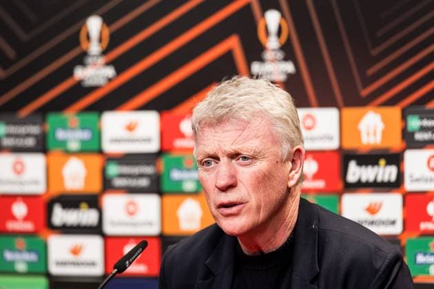UEFA Europa League SC Freiburg West Ham United 07 03 2024 David Moyes Coach West Ham United at the press conference UEFA Europa League SC Freiburg West Ham United, Freiburg, Europa Park Stadium on 07 03 2024 Copyright: xBEAUTIFULxSPORTS Wunderlx