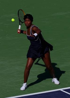 Venus Williams of USA in action BNP Paribas Open, Tennis, Day 2, Indian Wells Tennis Garden, California, USA - 07 Mar 2024  Copyright: xEllaxLing Shutterstockx 14380630bm