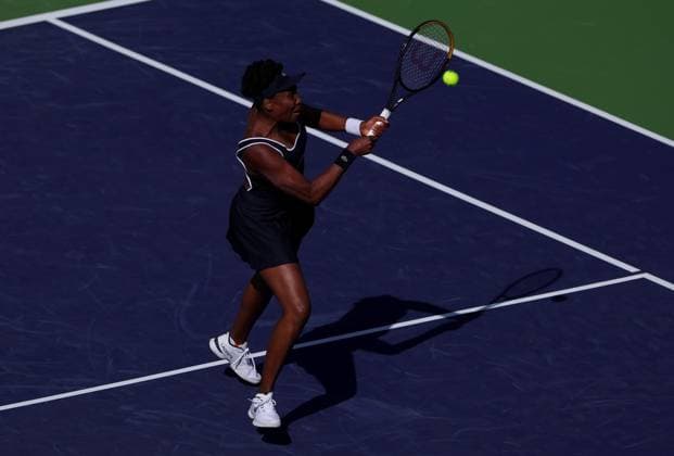 Venus Williams of USA in action BNP Paribas Open, Tennis, Day 2, Indian Wells Tennis Garden, California, USA - 07 Mar 2024  Copyright: xEllaxLing Shutterstockx 14380630bj