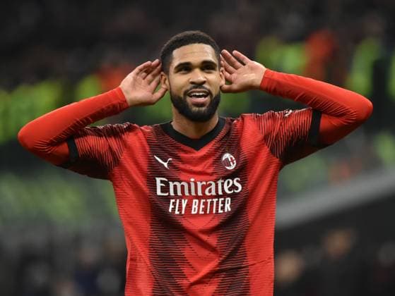 (240308) -- MILAN, March 8, 2024 -- AC Milan s Ruben Loftus-Cheek celebrates his goal during the UEFA Europa League Round of 16 1st leg match between AC Milan and Slavia Praha in Milan, Italy, March 7, 2024. (Photo by Xinhua) (SP)ITALY-MILAN-FOOTBALL-UEFA EUROPA LEAGUE-ROUND OF 16-AC MILAN VS SLAVIA PRAHA ValeriaxAbis 