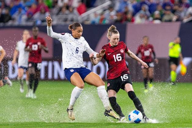 Football, Women, CONCACAF Gold Cup, Canada - USA