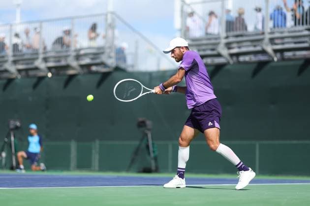 Constant Lestienne TENNIS : Indian Wells 2024 - 07 03 2024 AntoineCouvercelle Panoramic 