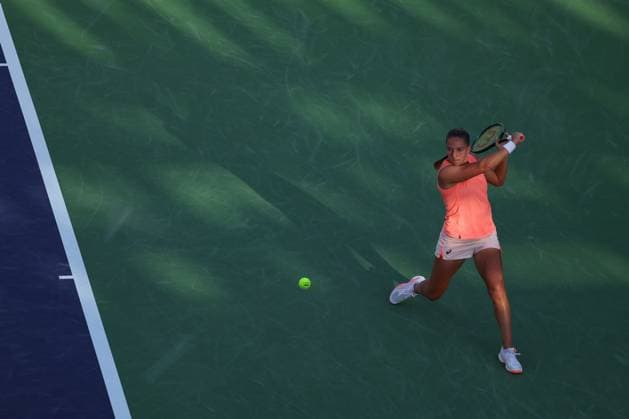 Diane Parry TENNIS : Indian Wells 2024 - 07 03 2024 AntoineCouvercelle Panoramic 