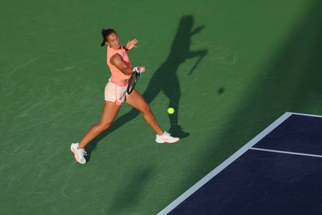 Diane Parry TENNIS : Indian Wells 2024 - 07 03 2024 AntoineCouvercelle Panoramic 