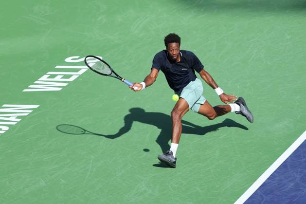 Gael Monfils TENNIS : Indian Wells 2024 - 07 03 2024 AntoineCouvercelle Panoramic 