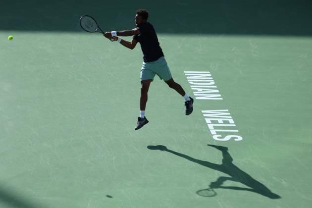 Gael Monfils TENNIS : Indian Wells 2024 - 07 03 2024 AntoineCouvercelle Panoramic 