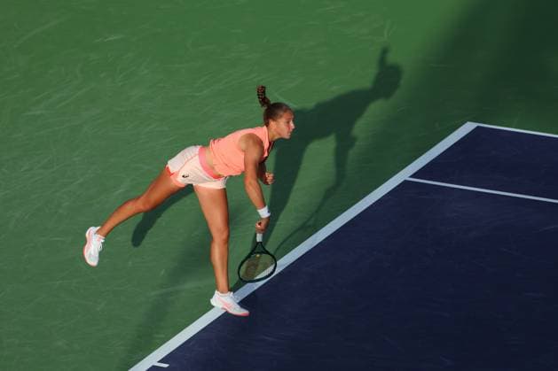 Diane Parry TENNIS : Indian Wells 2024 - 07 03 2024 AntoineCouvercelle Panoramic 