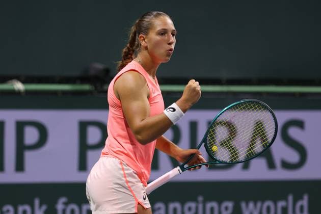 Diane Parry TENNIS : Indian Wells 2024 - 07 03 2024 AntoineCouvercelle Panoramic 