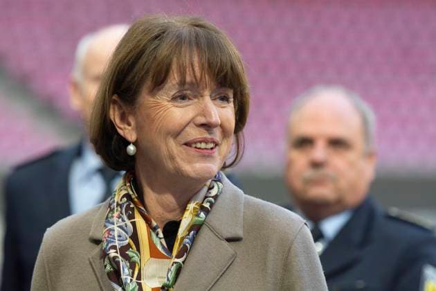 Nancy Faeserï¼aFederal Minister Of The Interior, Visits Rhein Energie Stadium 99 Days Before The UEFA EURO, EM, Europameisterschaft,Fussball 2024 Henriette Reker, the mayor of Cologne, is visiting the RheinEnergieStadion with Nancy Faeser, the Federal Minister of the Interior, in Cologne, Germany, on March 7, 2024. Cologne Germany  Copyright: xYingxTangx originalFilename:tang-notitle240307_npSka.jpg