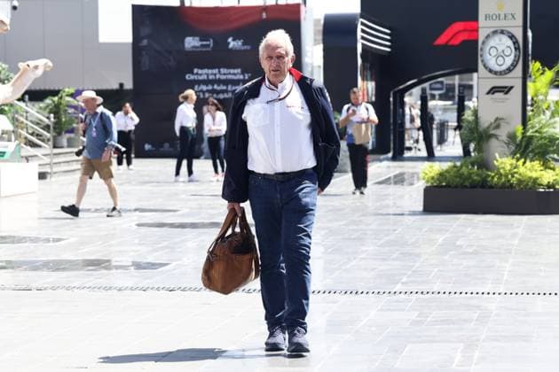 F1 Saudi Arabian Grand Prix 2024 Practice 3 Helmut Marko before third practice ahead of the Formula 1 Saudi Arabian Grand Prix at Jeddah Corniche Circuit in Jeddah, Saudi Arabia on March 8, 2024. Jeddah Saudi Arabia  Copyright: xJakubxPorzyckix originalFilename:porzycki-f1saudia240308_npHdU.jpg