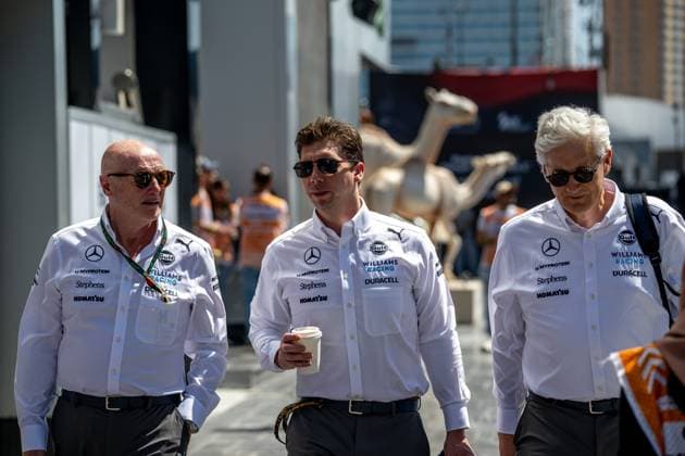 JEDDAH, SAUDI ARABIA: James Vowles, racing for the Williams Racing team during the 2024 Formula 1 Saudi Arabian Grand Prix at the Jeddah Corniche Circuit in Jeddah, Saudi Arabia