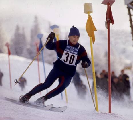 Alpine skiing, Eberhard Riedel died