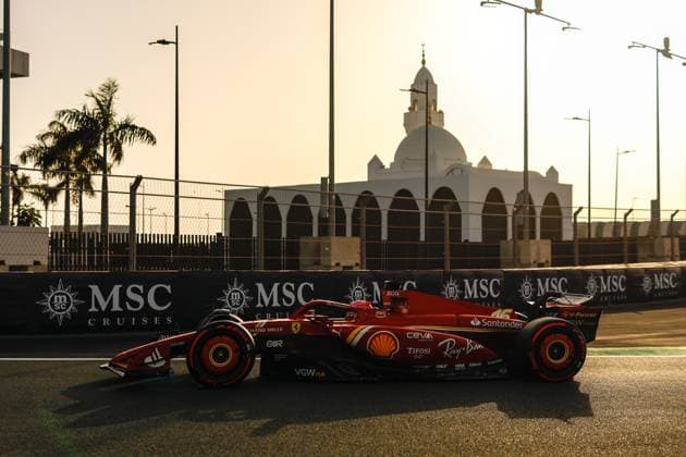 16 Charles Leclerc MCO, Scuderia Ferrari , F1 Grand Prix of Saudi Arabia at Jeddah Corniche Circuit on March 8, 2024 in Jeddah, Saudi Arabia Photo by HOCH ZWEI Jeddah Saudi Arabia