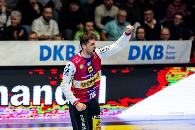 08 03 2024, GER, Handball, 1 Bl, Maenner, Season 23 24, Liqui Moly Handball Bundesliga, 25 Matchday, ThSV Eisenach TSV Hannover Burgdorf Die Recken Mateusz Kornecki ThSV Eisenach,16 99817 Eisenach Werner Assmann Halle Am Spoerp Thueringen Germany