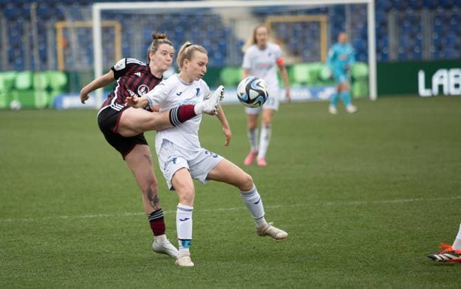 Google Pixel Frauen-Bundesliga match between TSG Hoffenheim against 1. FC Nuernberg in Dietmar-Hopp-Stadion Dana Roesiger Copyright: xDanaxRoesigerx dana_roesiger_sports_press_photo_182550