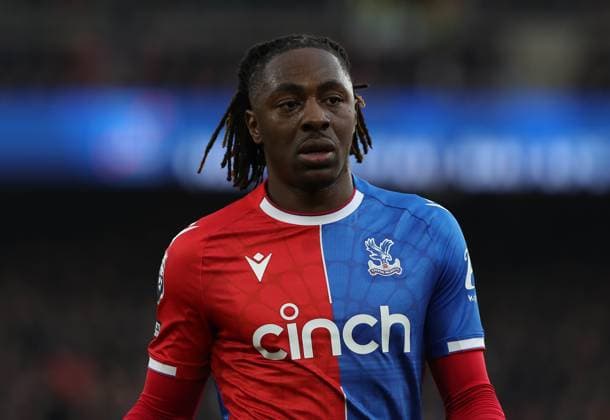 Eberechi Eze of Crystal Palace. - Crystal Palace v Luton Town, Premier League, Selhurst Park Stadium, Croydon, UK - 9th March 2024. Editorial Use Only - DataCo restrictions apply. Crystal Palace v Luton Town, Premier League, Football, Selhurst Park, London, UK - 09 Mar 2024 EDITORIAL USE ONLY No use with unauthorised audio, video, data, fixture lists, club league logos or live services. Online in-match use limited to 120 images, no video emulation. No use in betting, games or single club league player publications. Copyright: xShutterstockx 14383130ad