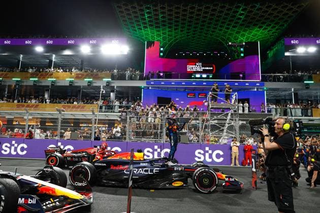 1 Max Verstappen NLD, Oracle Red Bull Racing , F1 Grand Prix of Saudi Arabia at Jeddah Corniche Circuit on March 9, 2024 in Jeddah, Saudi Arabia Photo by HOCH ZWEI Jeddah Saudi Arabia