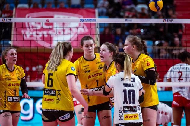 VBL Volleyball Bundesliga SC Potsdam VfB Suhl LOTTO Thüringen 09 03 2024 VBL Volleyball Bundesliga SC Potsdam VfB Suhl LOTTO Thüringen 09 03 2024 Copyright: xBEAUTIFULxSPORTS NicolxMarschallx