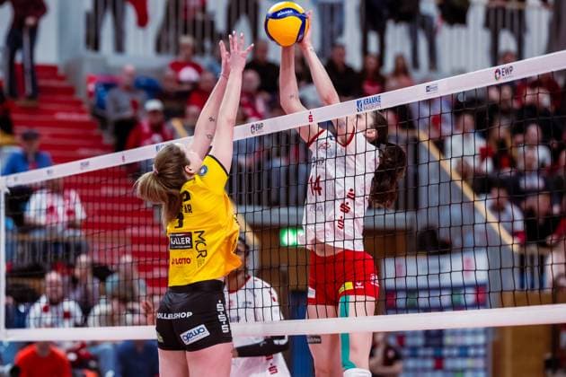 VBL Volleyball Bundesliga SC Potsdam VfB Suhl LOTTO Thüringen 09 03 2024 VBL Volleyball Bundesliga SC Potsdam VfB Suhl LOTTO Thüringen 09 03 2024 Copyright: xBEAUTIFULxSPORTS NicolxMarschallx
