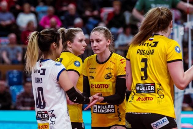 VBL Volleyball Bundesliga SC Potsdam VfB Suhl LOTTO Thüringen 09 03 2024 VBL Volleyball Bundesliga SC Potsdam VfB Suhl LOTTO Thüringen 09 03 2024 Copyright: xBEAUTIFULxSPORTS NicolxMarschallx