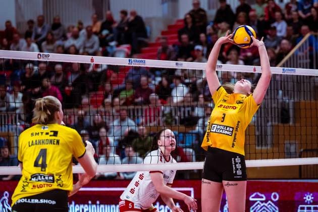 VBL Volleyball Bundesliga SC Potsdam VfB Suhl LOTTO Thüringen 09 03 2024 VBL Volleyball Bundesliga SC Potsdam VfB Suhl LOTTO Thüringen 09 03 2024 Copyright: xBEAUTIFULxSPORTS NicolxMarschallx