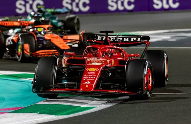 16 Charles Leclerc MCO, Scuderia Ferrari , F1 Grand Prix of Saudi Arabia at Jeddah Corniche Circuit on March 9, 2024 in Jeddah, Saudi Arabia Photo by HOCH ZWEI Jeddah Saudi Arabia