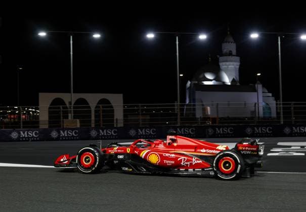 16 Charles Leclerc MCO, Scuderia Ferrari , F1 Grand Prix of Saudi Arabia at Jeddah Corniche Circuit on March 9, 2024 in Jeddah, Saudi Arabia Photo by HOCH ZWEI Jeddah Saudi Arabia