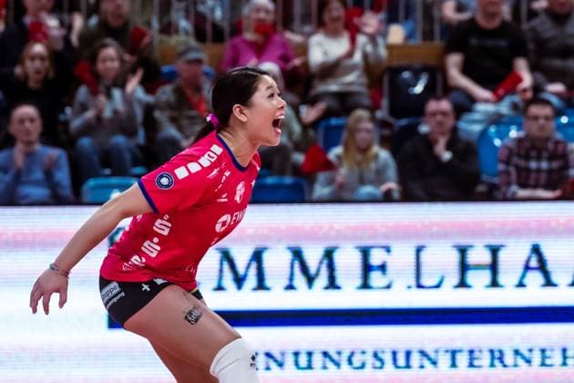 VBL Volleyball Bundesliga SC Potsdam VfB Suhl LOTTO Thüringen 09 03 2024 VBL Volleyball Bundesliga SC Potsdam VfB Suhl LOTTO Thüringen 09 03 2024 Copyright: xBEAUTIFULxSPORTS NicolxMarschallx