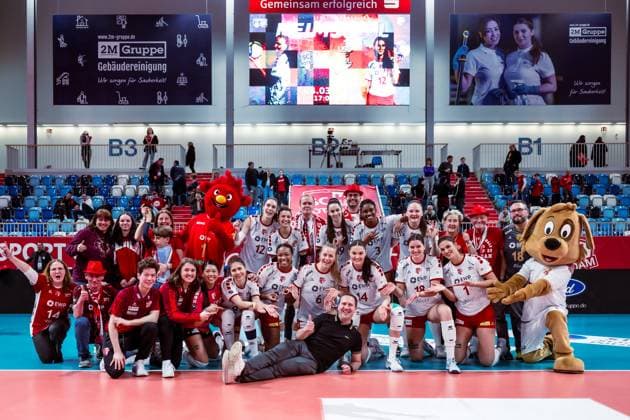VBL Volleyball Bundesliga SC Potsdam VfB Suhl LOTTO Thüringen 09 03 2024 VBL Volleyball Bundesliga SC Potsdam VfB Suhl LOTTO Thüringen 09 03 2024 Copyright: xBEAUTIFULxSPORTS NicolxMarschallx