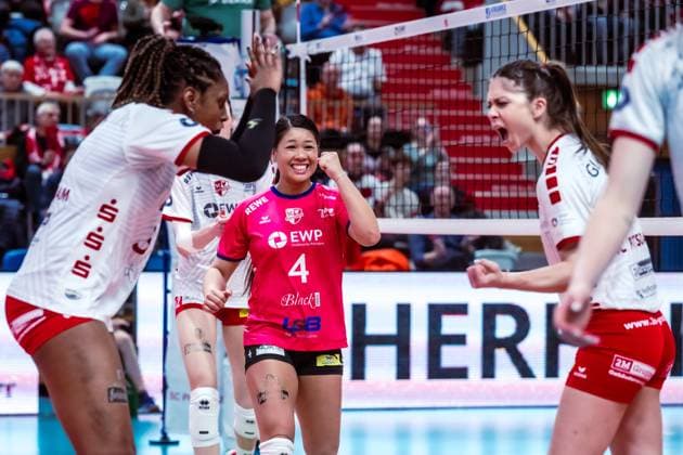 VBL Volleyball Bundesliga SC Potsdam VfB Suhl LOTTO Thüringen 09 03 2024 VBL Volleyball Bundesliga SC Potsdam VfB Suhl LOTTO Thüringen 09 03 2024 Copyright: xBEAUTIFULxSPORTS NicolxMarschallx