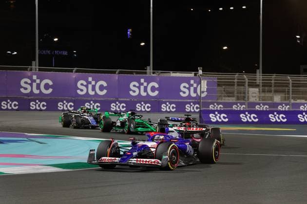 3 Daniel Ricciardo AUS, Visa Cash App RB Formula One Team , F1 Grand Prix of Saudi Arabia at Jeddah Corniche Circuit on March 9, 2024 in Jeddah, Saudi Arabia Photo by HOCH ZWEI Jeddah Saudi Arabia