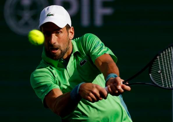 Tennis, ATP tournament in Indian Wells